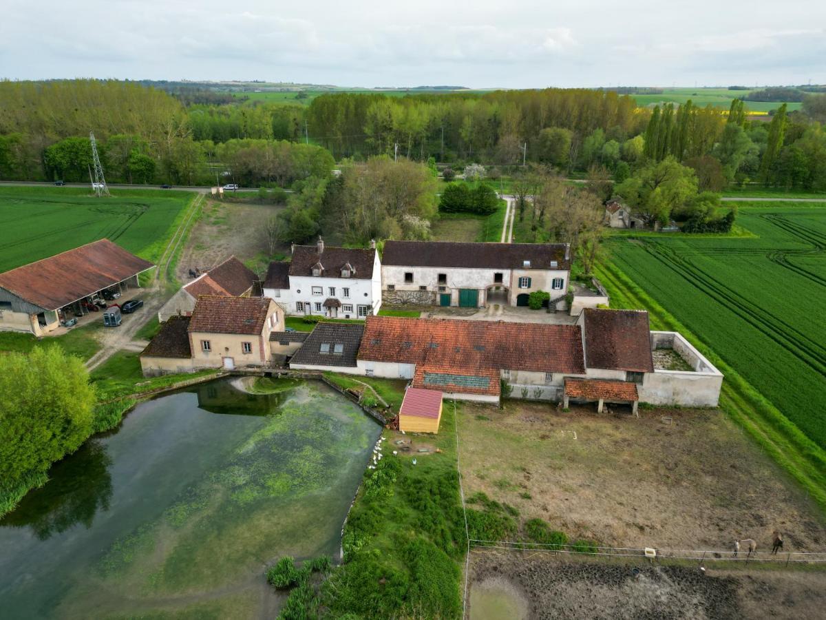 Villa Le Moulin Neuf Brienon-sur-Armançon Esterno foto